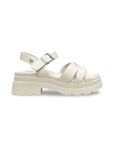 Refresh 175158 sandali donna in pelle bianco/avorio