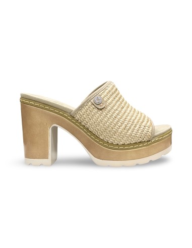 Refresh 175282 sandali donna in raffia beige