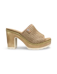 Refresh 175282 sandali donna in raffia camel 2