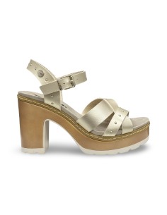 Refresh 175207 sandali donna in pelle oro 2