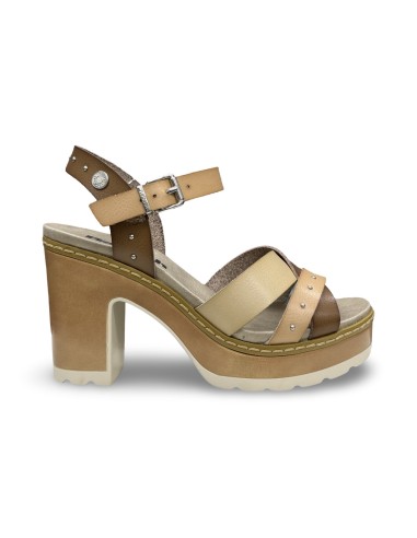 Refresh 175207 sandali donna in pelle beige