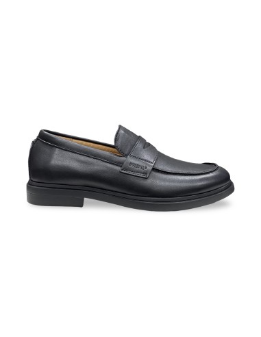 Impronte IM61061A mocassini uomo in pelle nero