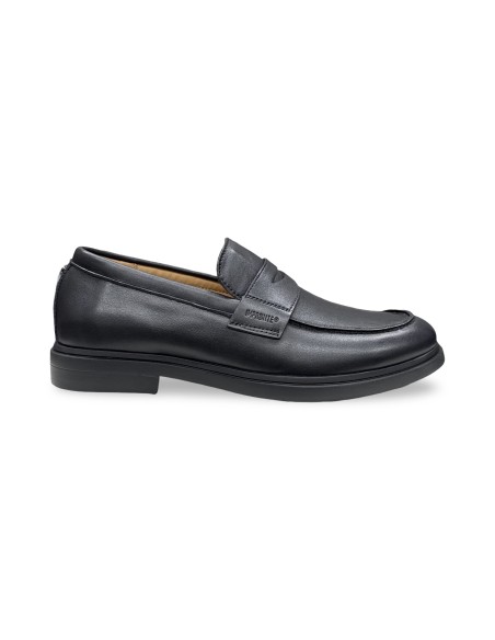 Impronte IM61061A mocassini uomo in pelle nero