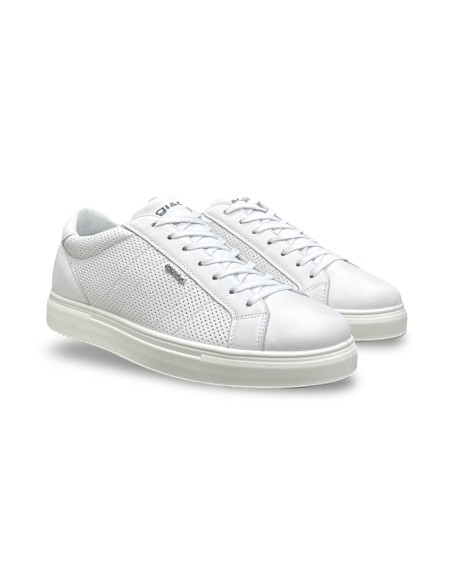 Igi&Co 1126211 sneakers uomo in pelle bianco