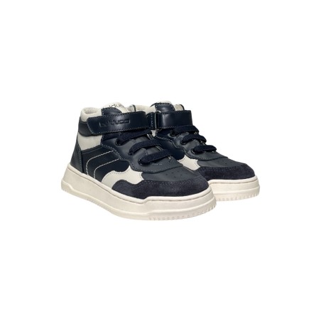 Balducci Kids OTRO1092 sneakers bambino in pelle blu