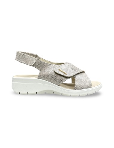 Enval Soft 1280922 sandali donna scamosciati champagne