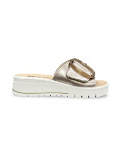 Enval Soft 1281722 sandali donna in pelle champagne 2