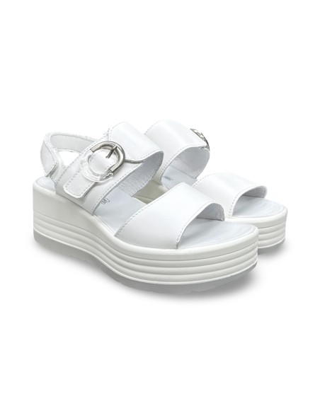Igi&Co 1164533 sandali donna in pelle bianco