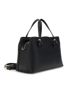 Cafe' Noir C3NM1030N001 borsa donna in pelle nero/oro 2