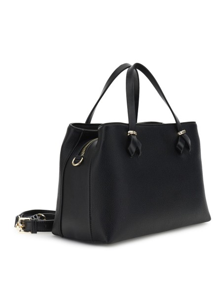 Cafe' Noir C3NM1030N001 borsa donna in pelle nero/oro