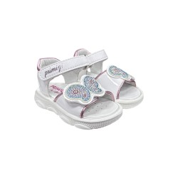 Primigi 7872100 sandali bambina in vernice bianco