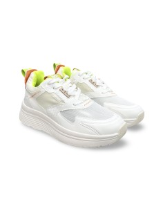 Refresh 171840 sneakers donna in pelle/tessuto bianco