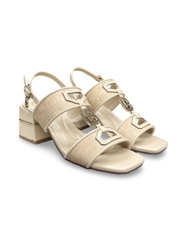 Laura Biagiotti 9746 sandali donna in pelle nude/oro