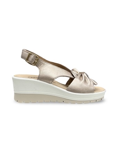 Enval Soft 1283933 sandali donna in pelle champagne