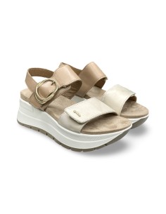 Igi&Co 7677644 sandali donna in pelle visone platino