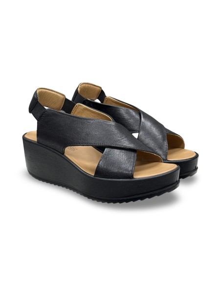 Igi&Co 7665700 sandali donna in pelle nero