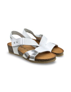 Igi&Co 7698411 sandali donna in pelle bianco silver