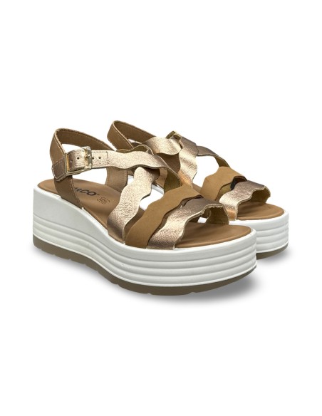 Igi&Co 7667122 sandali donna in pelle cipria