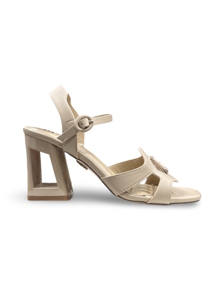 Laura Biagiotti 9752 sandali donna in pelle beige