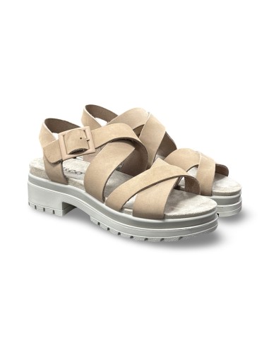 Igi&Co 1169633 sandali donna in pelle/nabuk beige