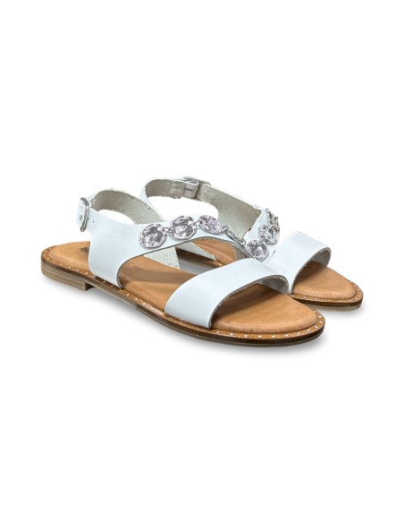 Igi&Co 1183933 sandali donna in pelle bianco