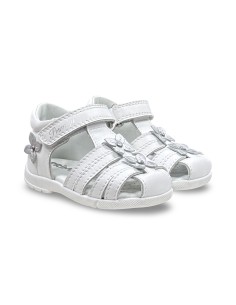 Primigi 1412400 sandali bambina in pelle bianco