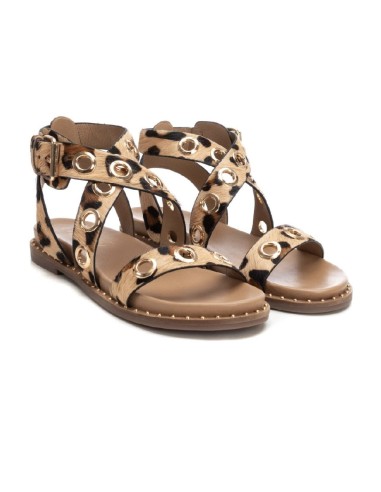 Carmela 162389 sandali donna leopardati marrone