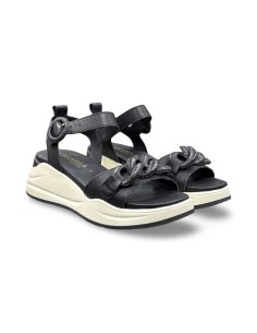 Carmela 162331 sandali donna in pelle nero