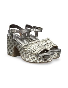 Carmela 162224 sandali donna in pelle piombo