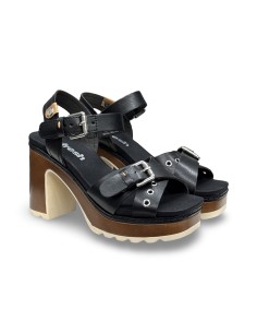 Refresh 175290 sandali donna in pelle nero