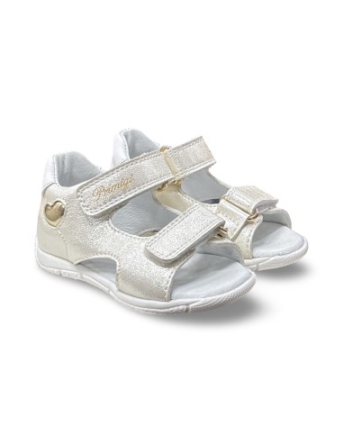 Primigi 1413200 sandali bambina in pelle bianco/perla