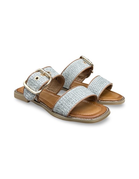 Jeep Biloxi JL61570A sandali donna in rafia jeans