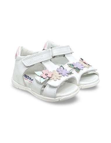 Primigi 1413000 sandali bambina in pelle bianco