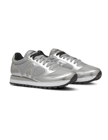 Saucony Jazz Original S1044-461 sneakers donna in pelle argento