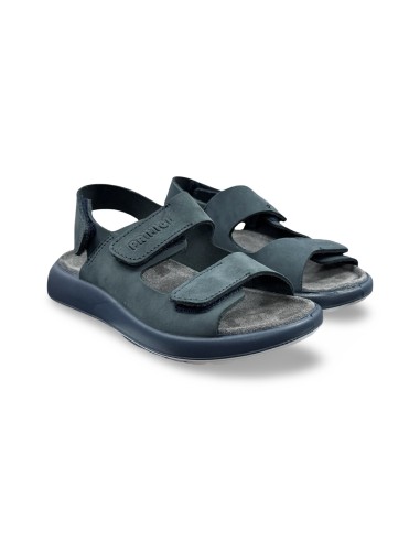 Primigi 7898722 sandali bambino in pelle nabuk blu