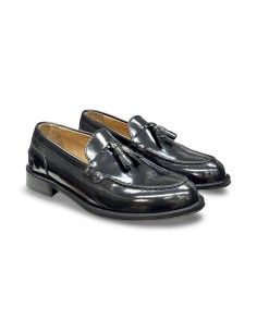 Exton 104 mocassino uomo in abrasivato nero