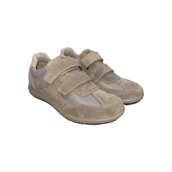 Enval Soft 7713222 scarpe uomo in camoscio tortora 2