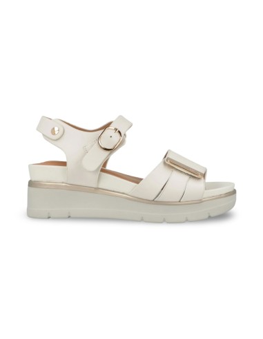 Impronte IL61571A sandali donna in pelle bianco/oro