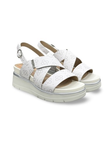 Impronte IL61572A sandali donna in pelle bianco