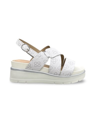 Impronte IL61572A sandali donna in pelle bianco