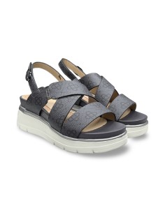 Impronte IL61572A sandali donna in pelle nero