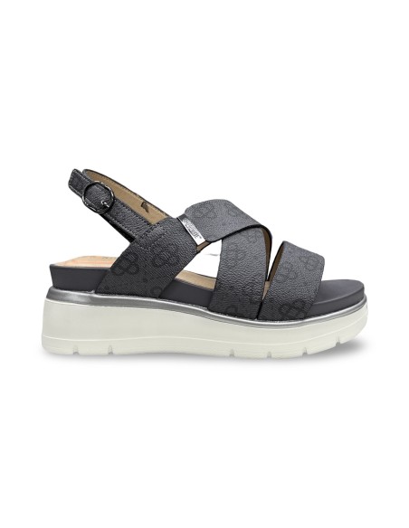 Impronte IL61572A sandali donna in pelle nero