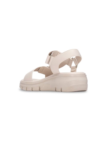 Xti 145398 sandali donna in pelle bianco/avorio