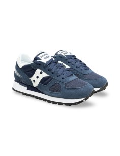 Saucony Shadow Original S2108-856 sneakers uomo in camoscio/pelle navy/white