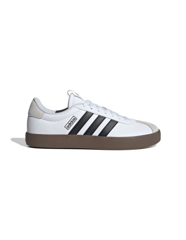 Adidas VL Court 3.0 ID6285 sneakers uomo in pelle/camoscio bianco/nero