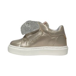 Balducci CSP5708C sneakers bambina primi passi in pelle champagne 2