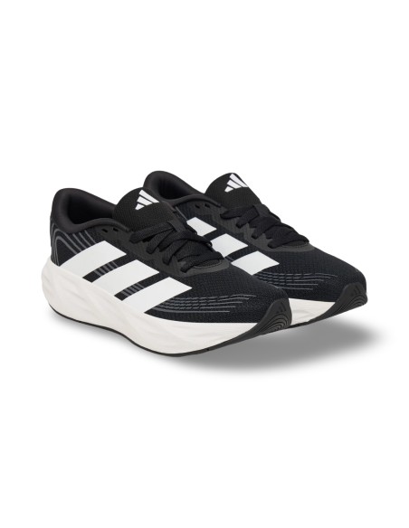 Adidas Galaxy 8 J KI1674 sneakers donna in tessuto nero/bianco