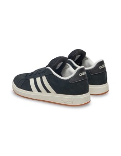 Adidas Grand Court 00s K JH6178 sneakers da ragazzo/a in camoscio nero/bianco 2