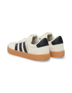 Adidas VL Court 3.0 KI6728 sneakers da ragazzo/a in camoscio beige/nero 2