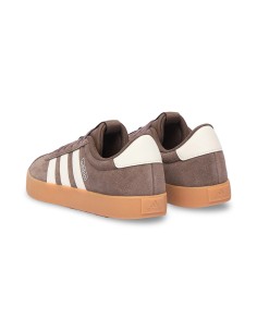 Adidas VL Court 3.0 JI1247 sneakers da ragazzo/a in camoscio marrone/bianco 2